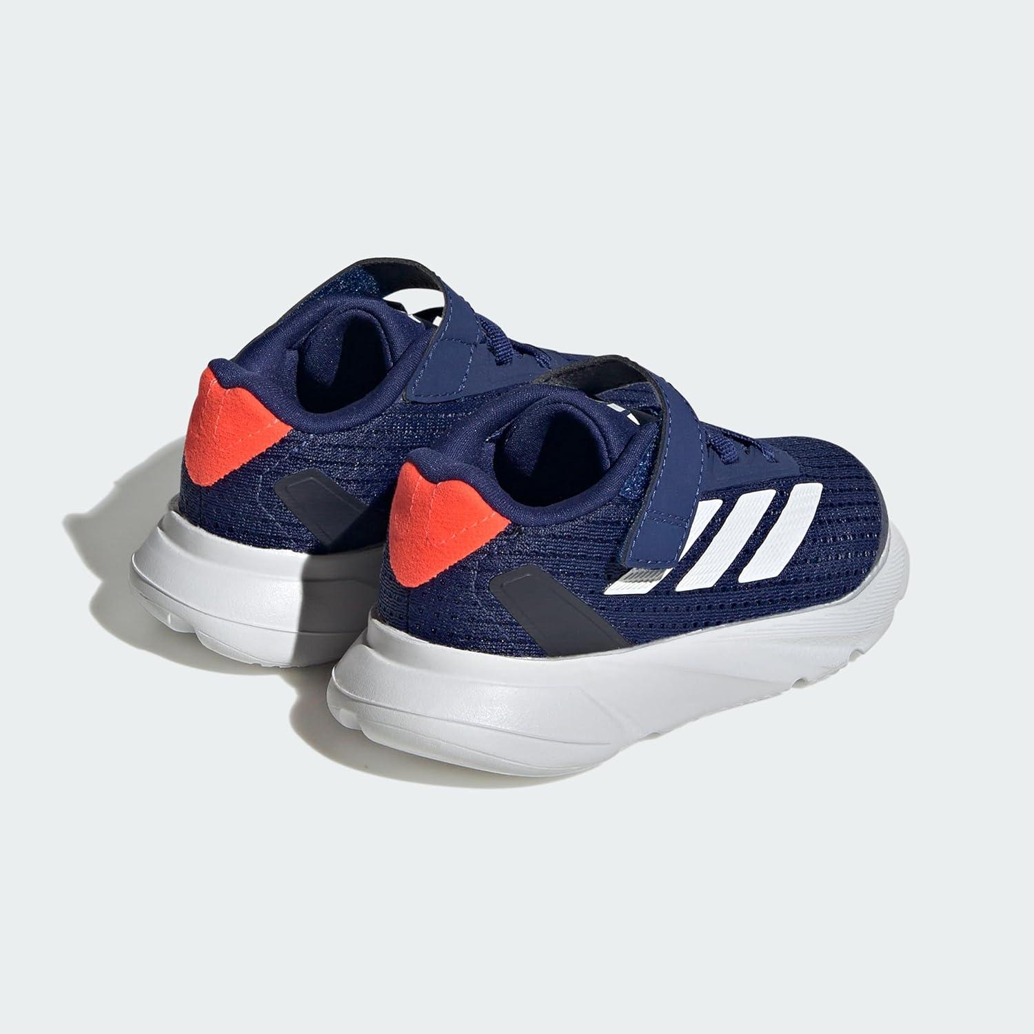 imageadidas Kids Duramo SL Elastic Lace SneakerVictory BlueWhiteSolar Red