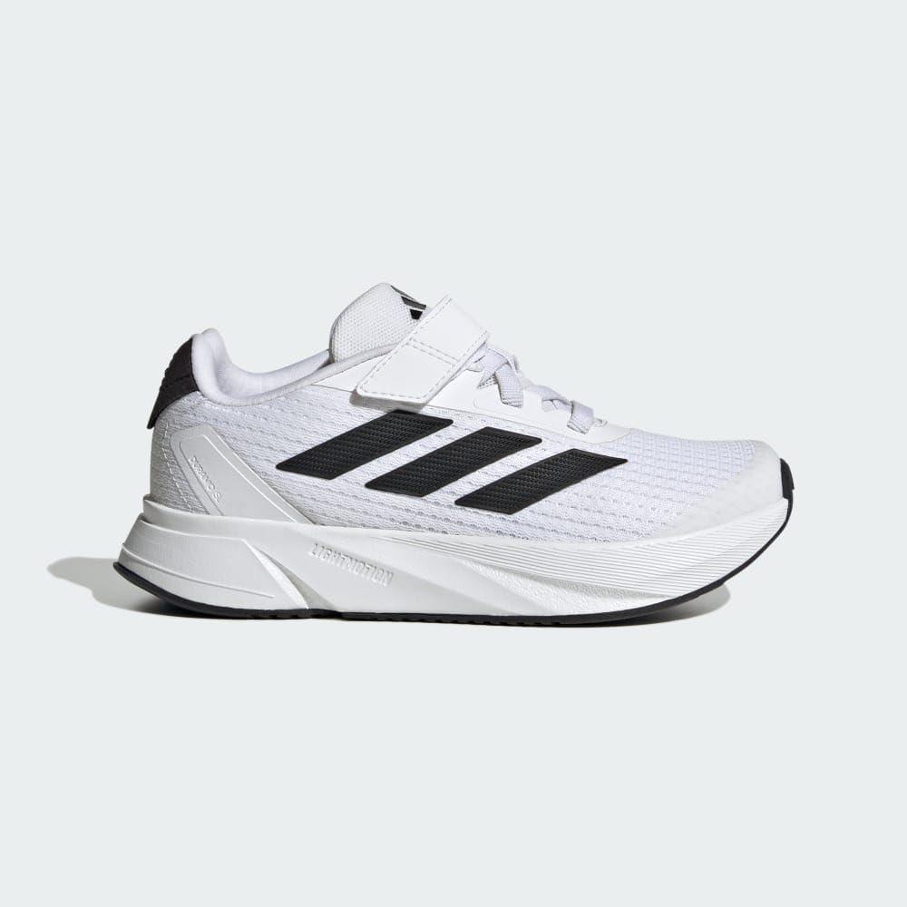 imageadidas Kids Duramo SL Elastic Lace SneakerWhiteCore BlackGrey