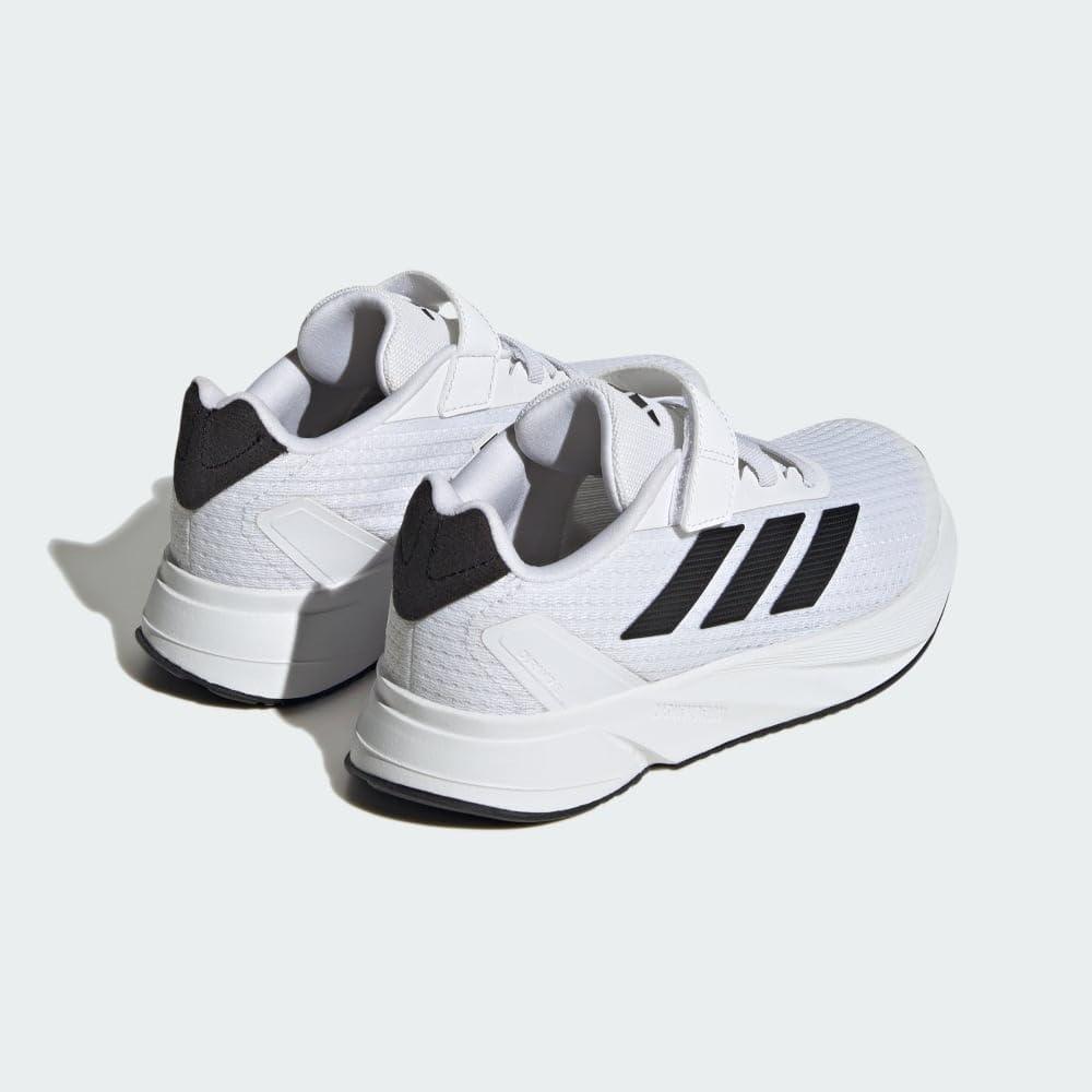 imageadidas Kids Duramo SL Elastic Lace SneakerWhiteCore BlackGrey