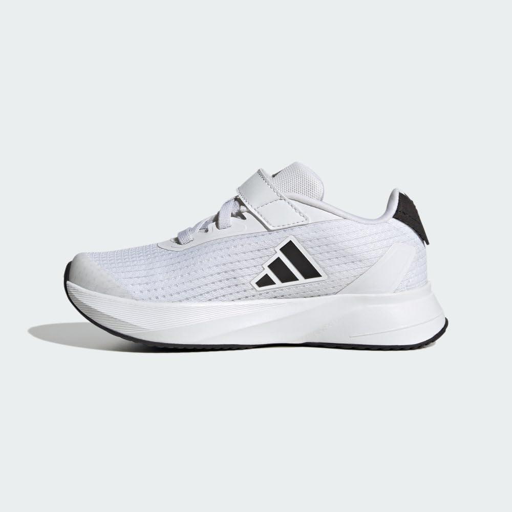 imageadidas Kids Duramo SL Elastic Lace SneakerWhiteCore BlackGrey