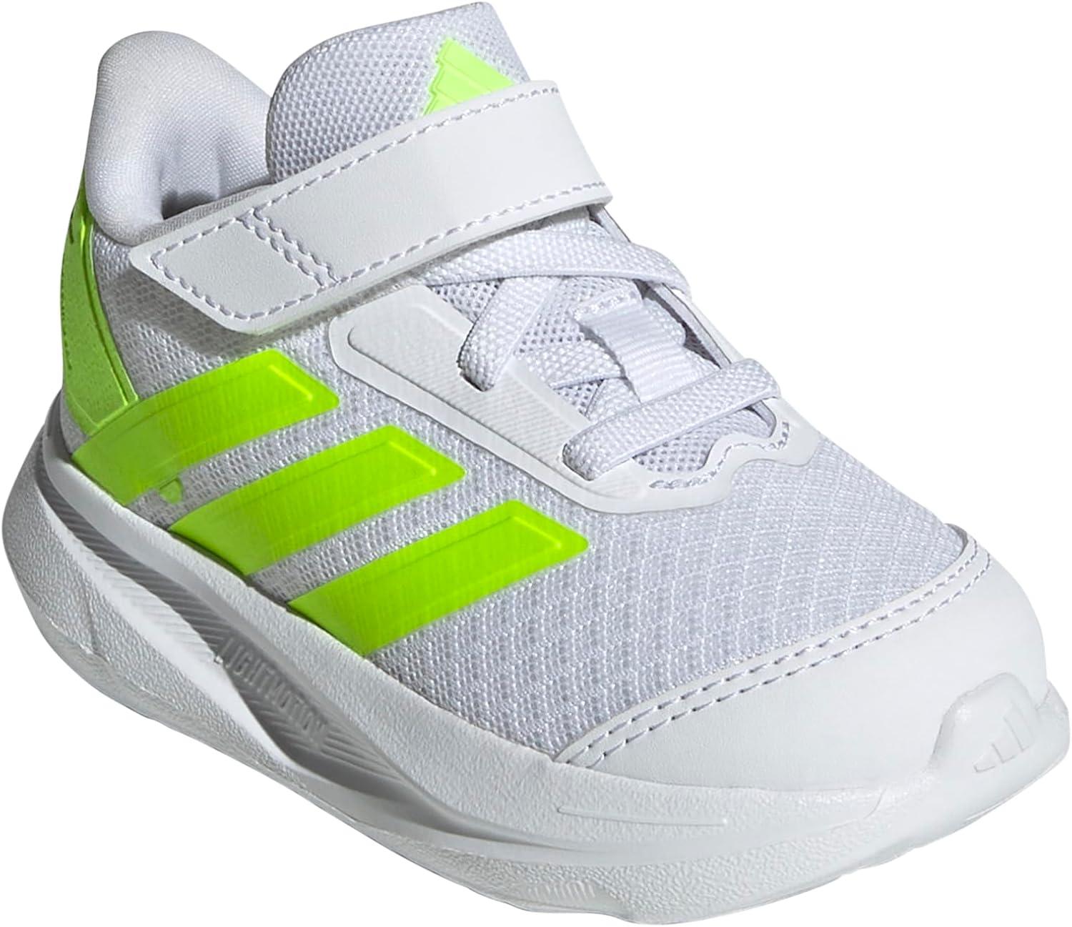 imageadidas Kids Duramo SL Elastic Lace SneakerWhiteLucid LemonWhite