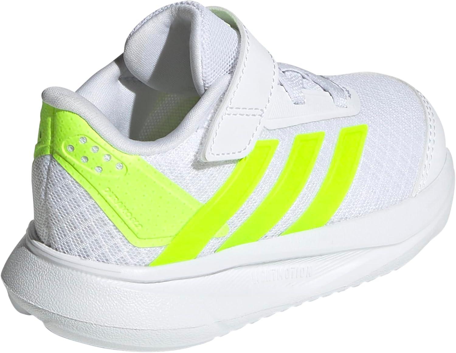 imageadidas Kids Duramo SL Elastic Lace SneakerWhiteLucid LemonWhite