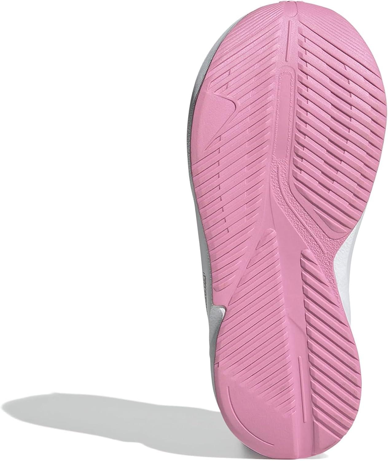 imageadidas Kids Duramo SL Elastic Lace SneakerWonder BlueWhitePink
