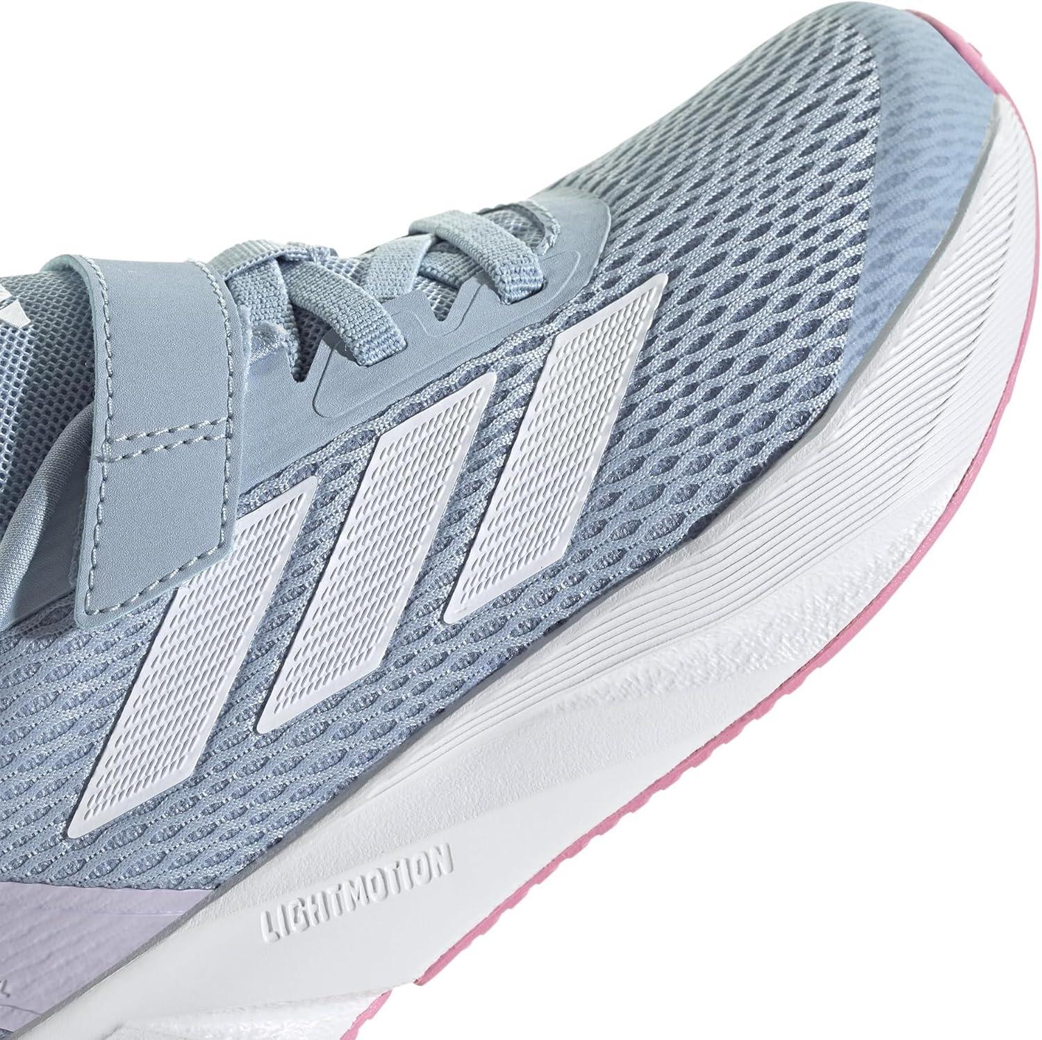 imageadidas Kids Duramo SL Elastic Lace SneakerWonder BlueWhitePink