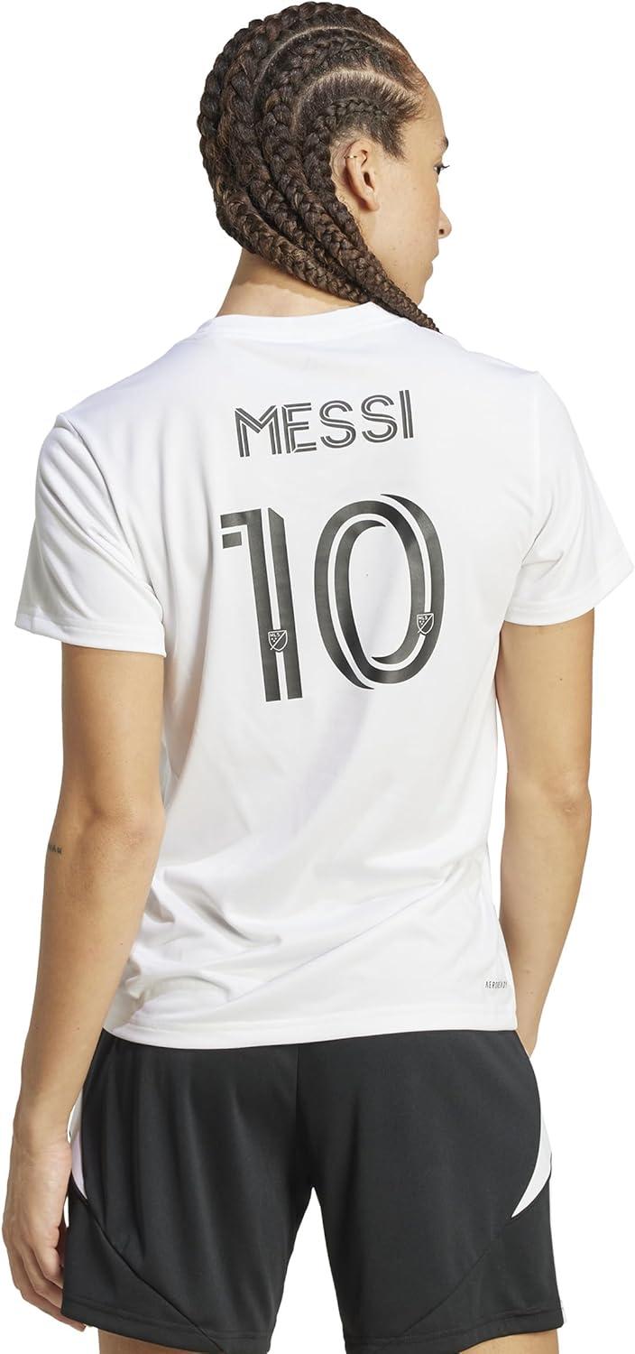 imageadidas MLS Womens Inter Miami Cf Messi Fan JerseyWhite
