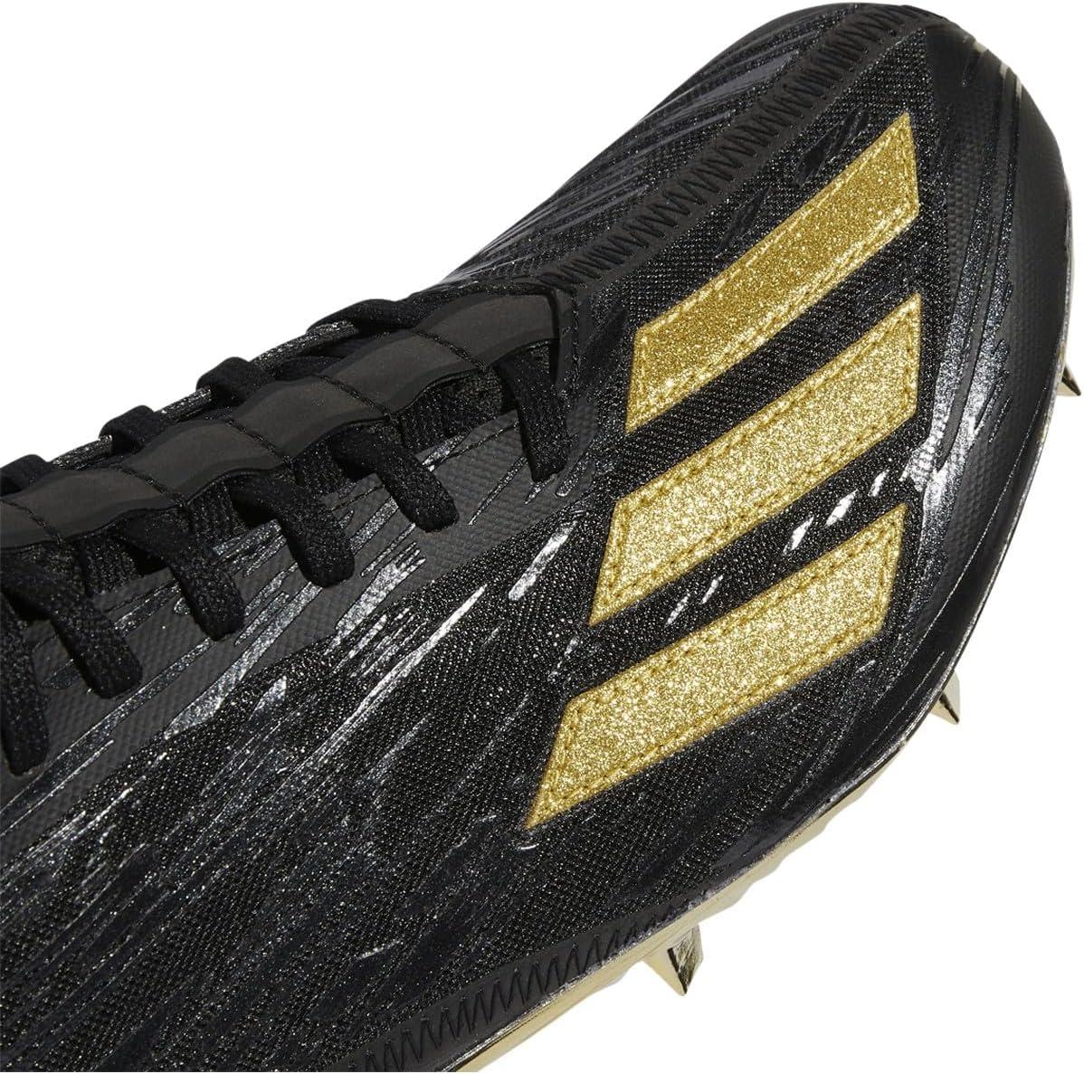 imageadidas Mens Adizero Football CleatsBlackGold Met