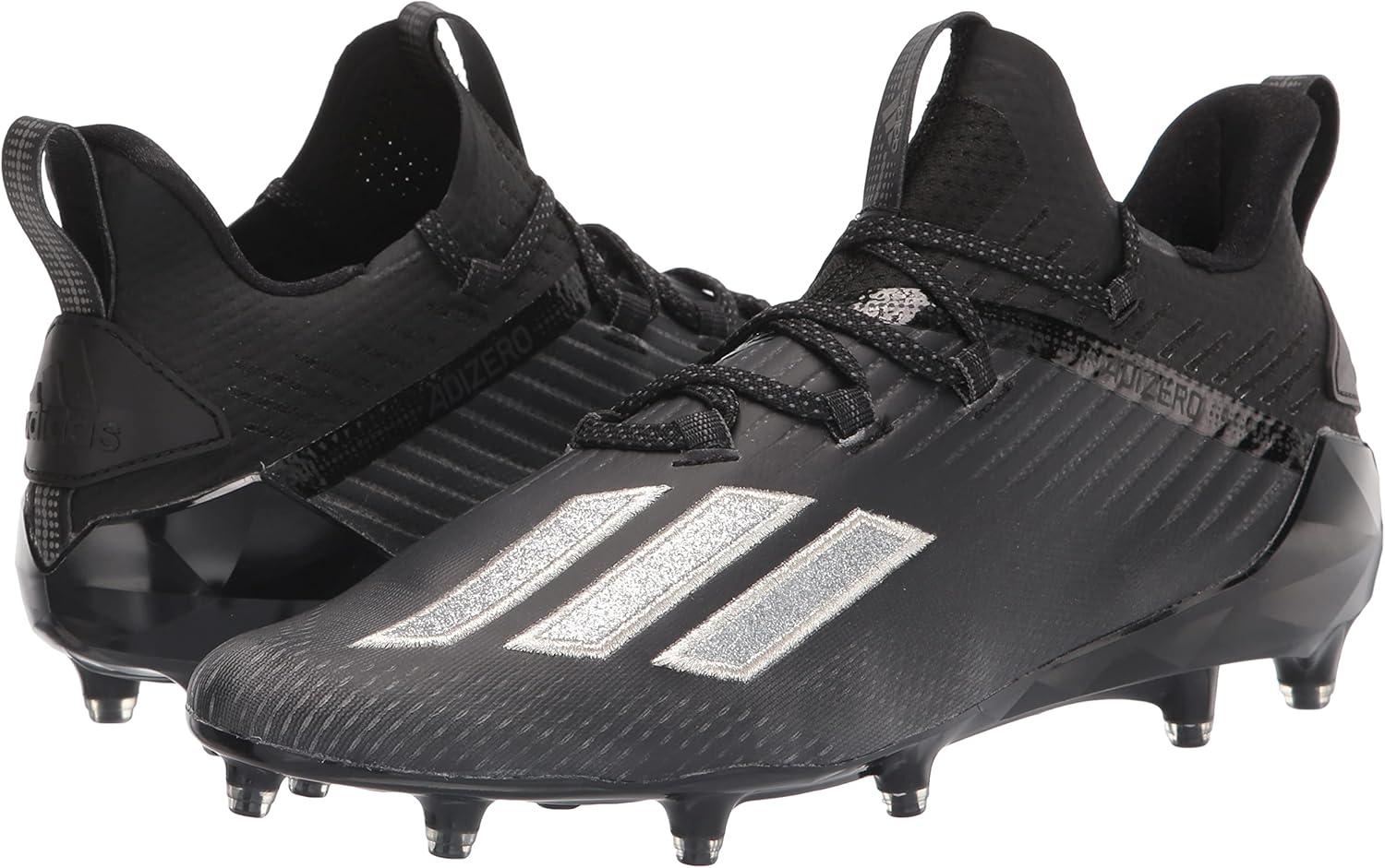 imageadidas Mens Adizero Football CleatsBlackSilver
