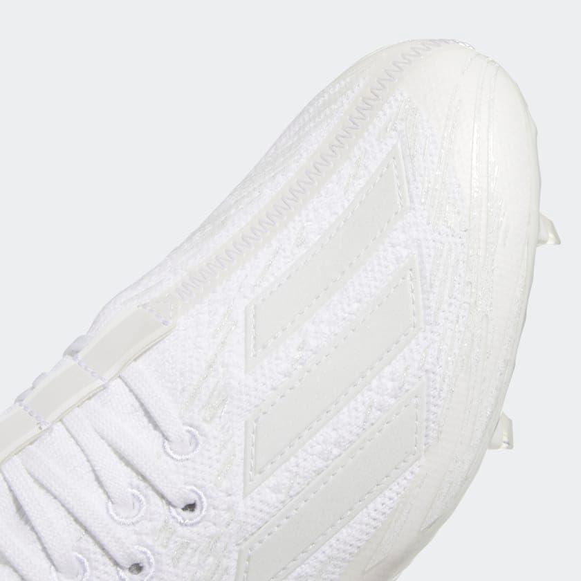 imageadidas Mens Adizero Football CleatsCloud WhiteCloud WhiteSilver Metal