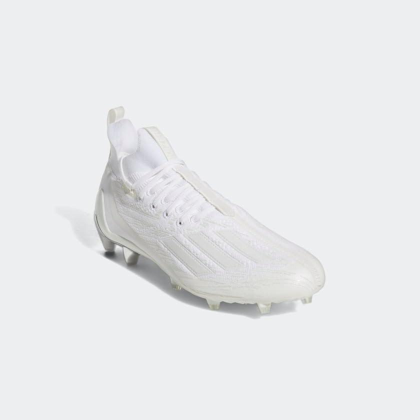 imageadidas Mens Adizero Football CleatsCloud WhiteCloud WhiteSilver Metal