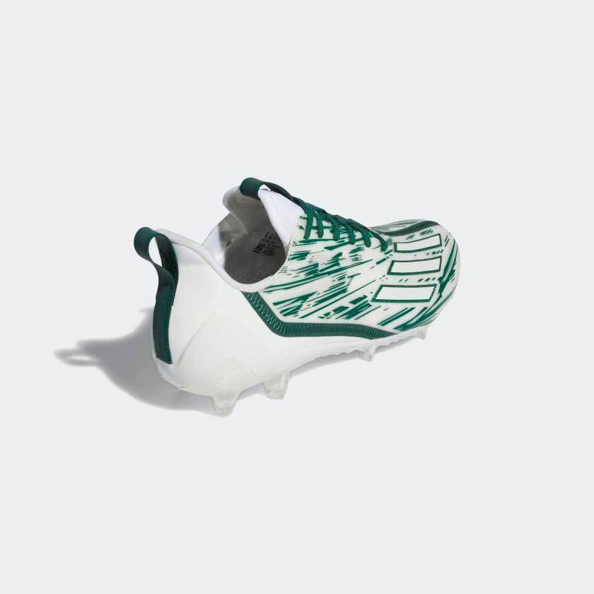 imageadidas Mens Adizero Football CleatsCloud WhiteDark GreenCloud White