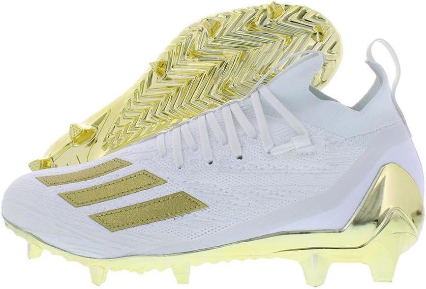 imageadidas Mens Adizero Football CleatsCloud WhiteGold MetallicCloud WhitewhiteChalk White
