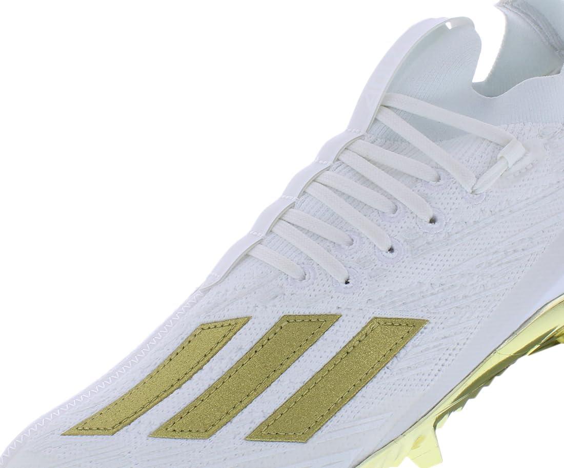 imageadidas Mens Adizero Football CleatsCloud WhiteGold MetallicCloud WhitewhiteChalk White