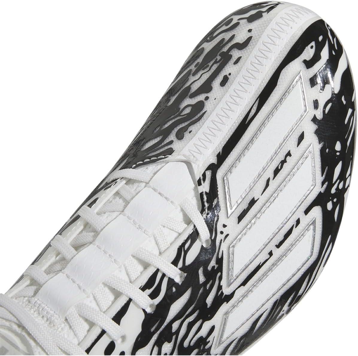 imageadidas Mens Adizero Football CleatsCloud Whitesilver Metalliccore Black