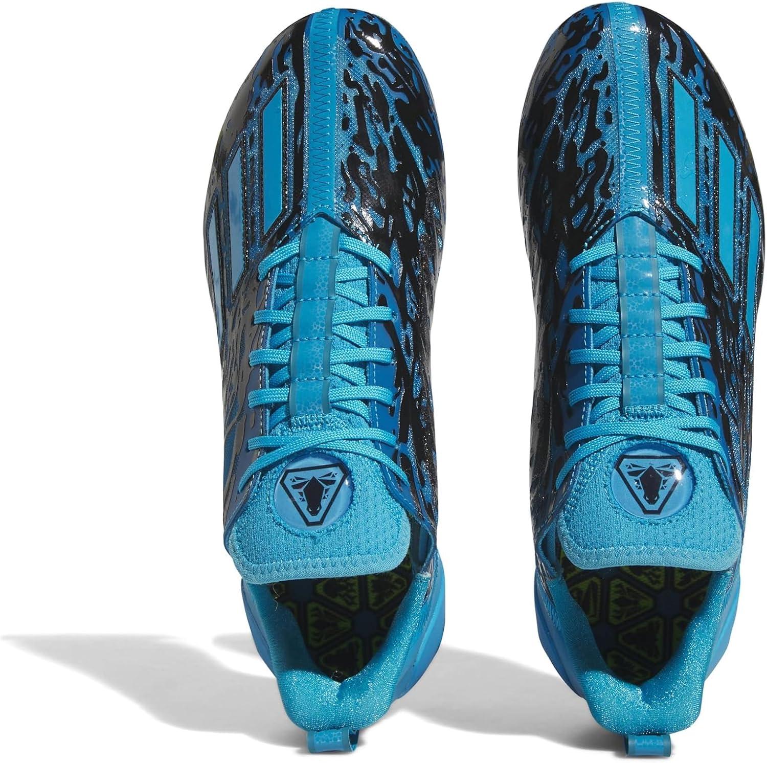 imageadidas Mens Adizero Football CleatsCyanBlackPanther Cyan