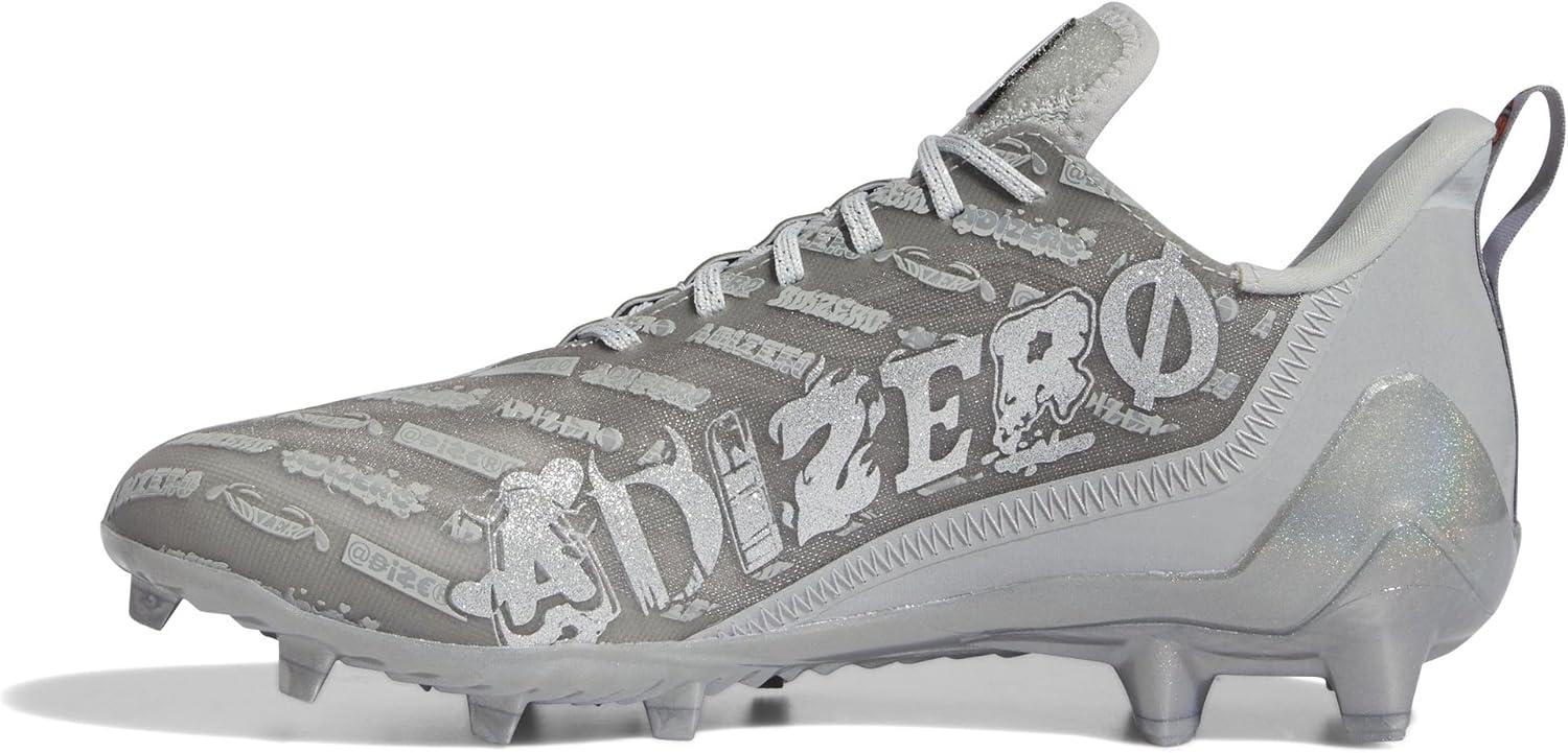 imageadidas Mens Adizero Football CleatsGrey TwoSilver MetallicGrey Two