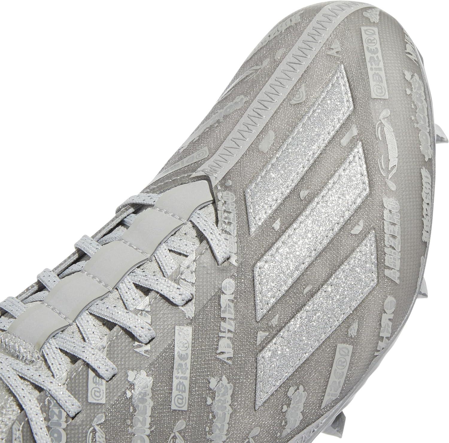 imageadidas Mens Adizero Football CleatsGrey TwoSilver MetallicGrey Two