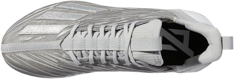 imageadidas Mens Adizero Football CleatsGreySilver MetallicWhite