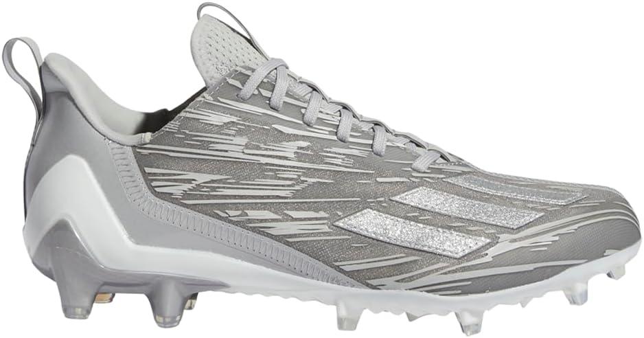 imageadidas Mens Adizero Football CleatsGreySilver MetallicWhite