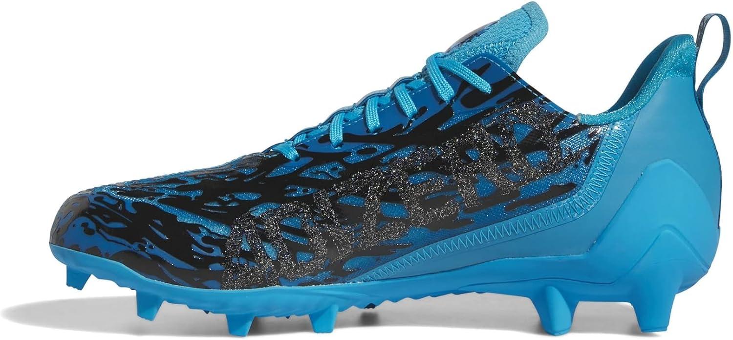 imageadidas Mens Adizero Football CleatsPanther CyanBlackPanther Cyan