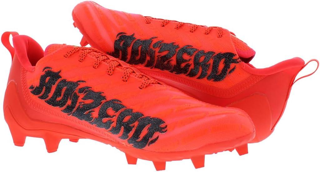 imageadidas Mens Adizero Football CleatsSolar RedSilver MetallicCore Black