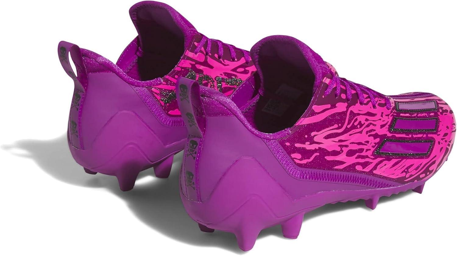 imageadidas Mens Adizero Football CleatsSonic FuchsiaBlackTeam Shock Pink