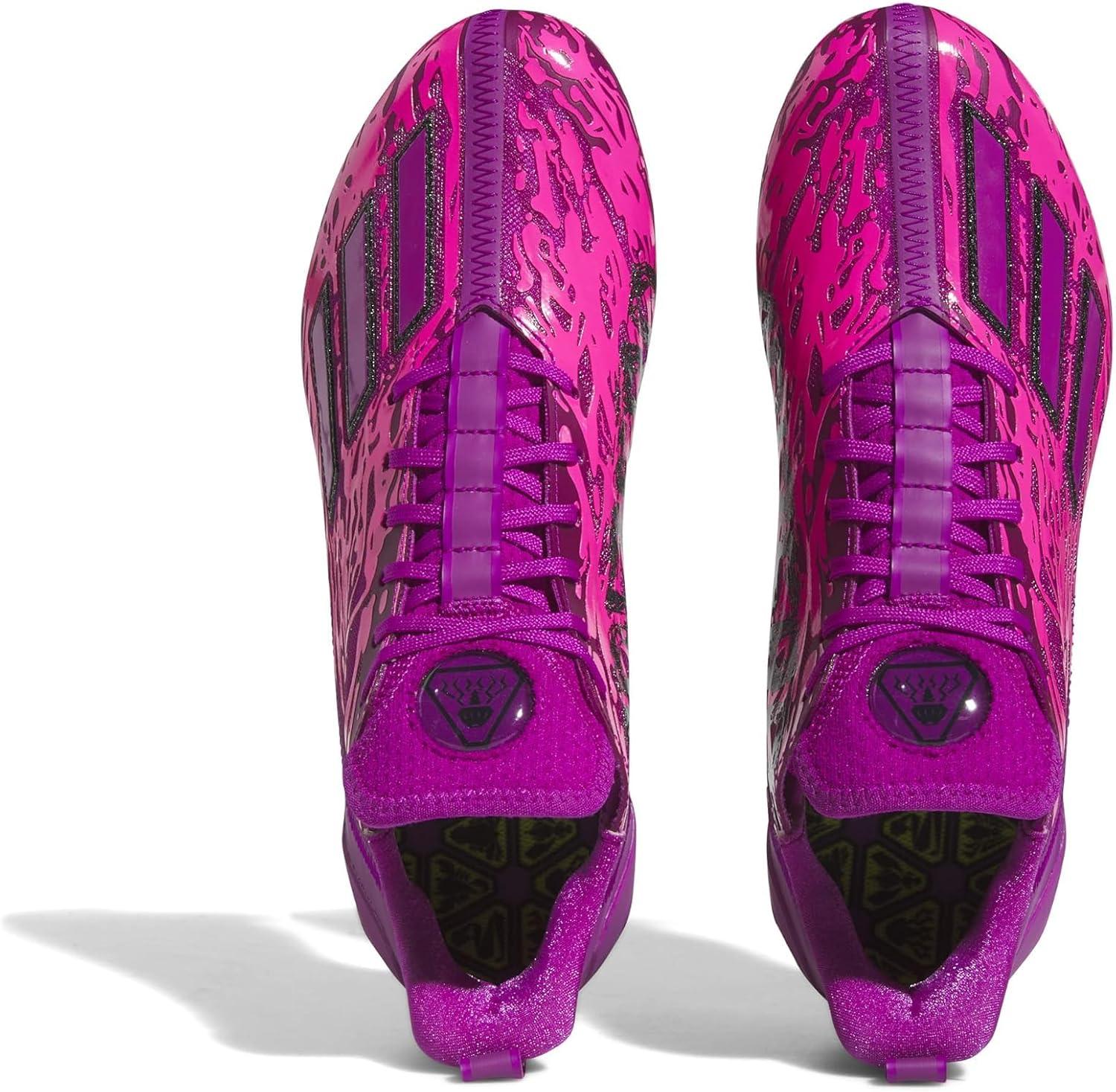 imageadidas Mens Adizero Football CleatsSonic FuchsiaBlackTeam Shock Pink