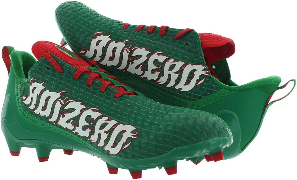 imageadidas Mens Adizero Football CleatsTeam GreenCloud WhiteVivid Red
