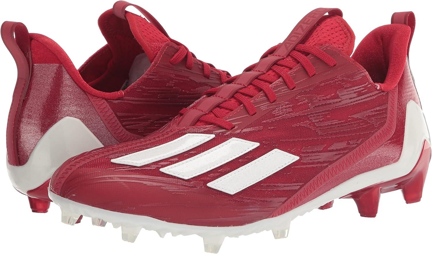 imageadidas Mens Adizero Football CleatsTeam Power RedWhiteTeam Power Red