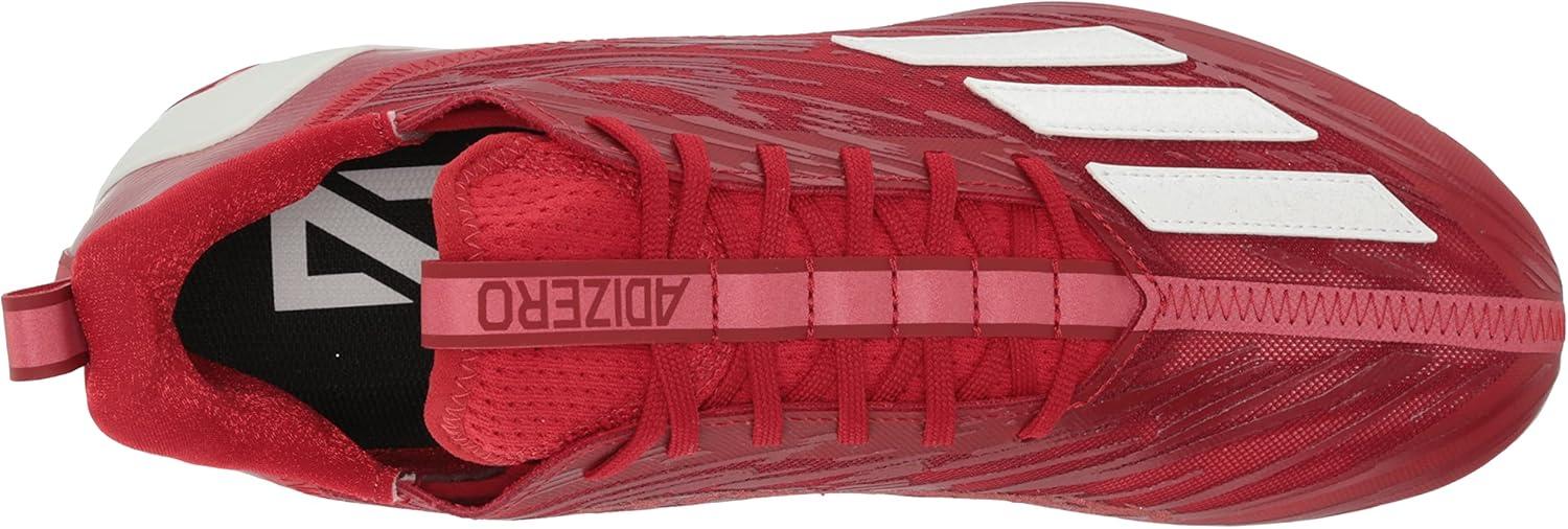 imageadidas Mens Adizero Football CleatsTeam Power RedWhiteTeam Power Red