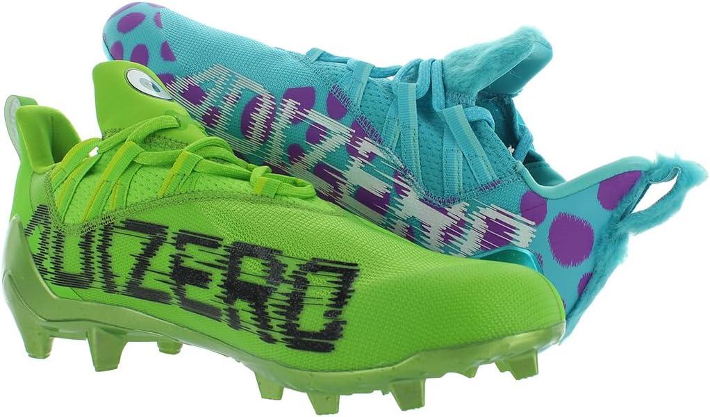 imageadidas Mens Adizero Football CleatsTeam Semi Solid GreenCore BlackSemi Solar Slime
