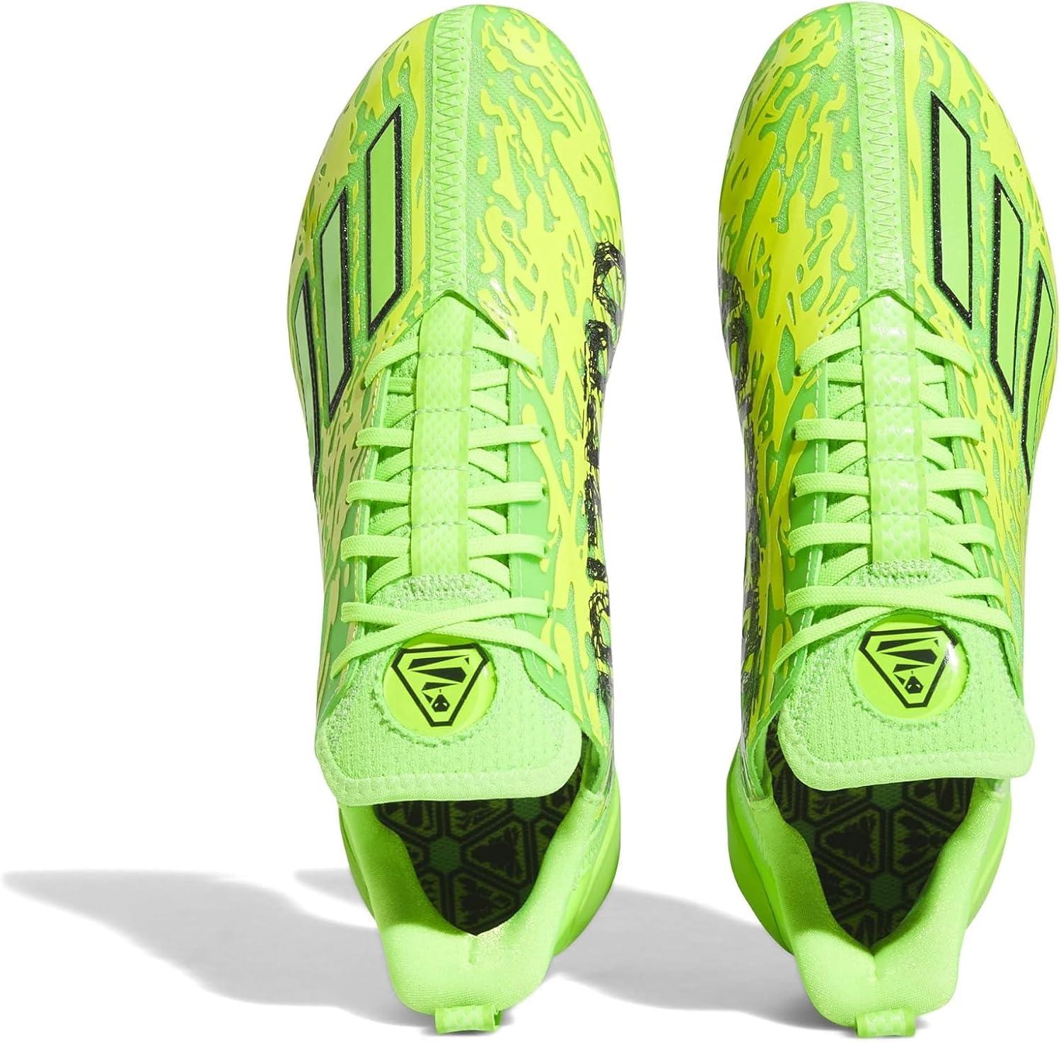 imageadidas Mens Adizero Football CleatsTeam Solar GreenBlackTeam Semi Sol Yellow