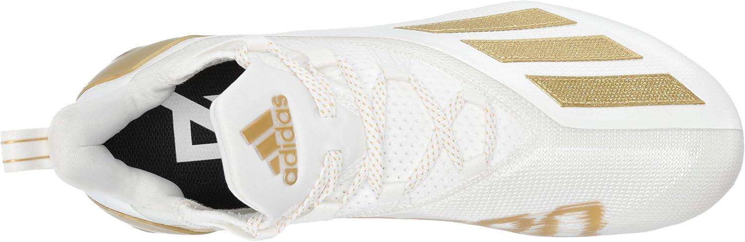 imageadidas Mens Adizero Football CleatsWhiteGold MetallicCore White