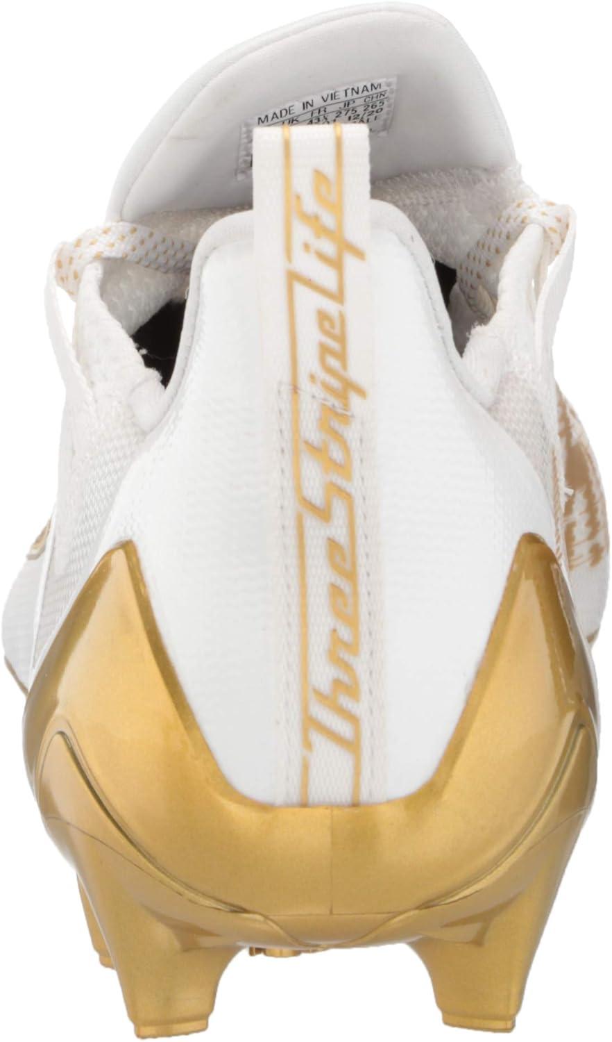 imageadidas Mens Adizero Football CleatsWhiteGold MetallicCore White