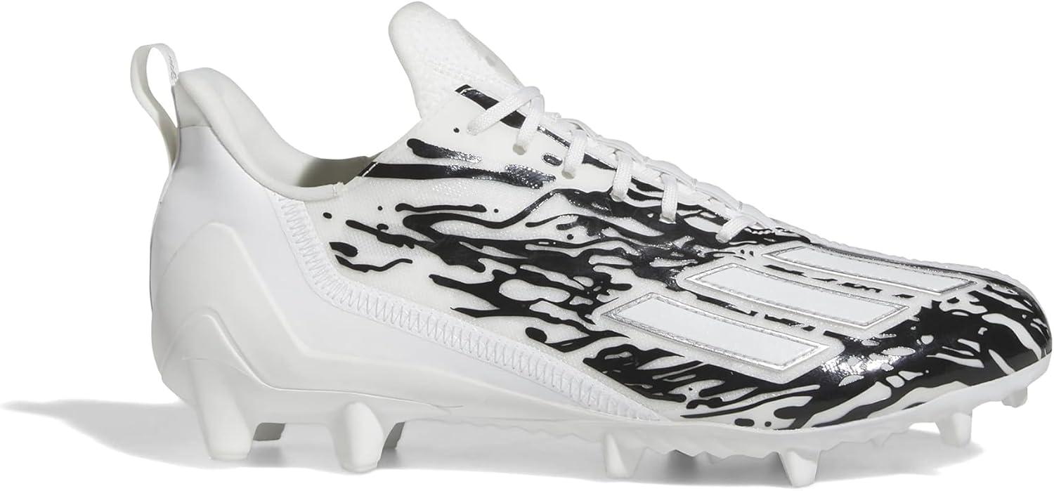imageadidas Mens Adizero Football CleatsWhiteSilver MetallicBlack