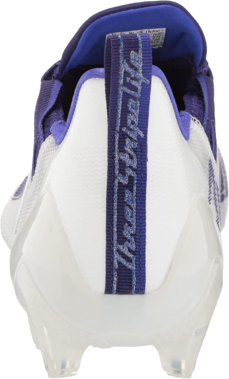 imageadidas Mens Adizero Football CleatsWhiteTeam College PurpleNight Flash