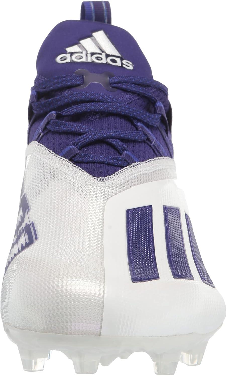 imageadidas Mens Adizero Football CleatsWhiteTeam College PurpleNight Flash
