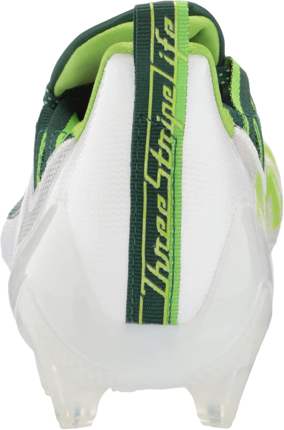 imageadidas Mens Adizero Football CleatsWhiteTeam Dark GreenTeam Semi Sol Green