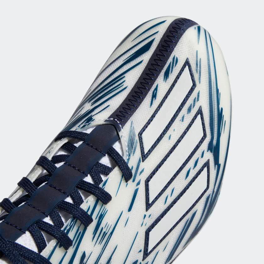 imageadidas Mens Adizero Football CleatsWhiteTeam Navy BlueWhite