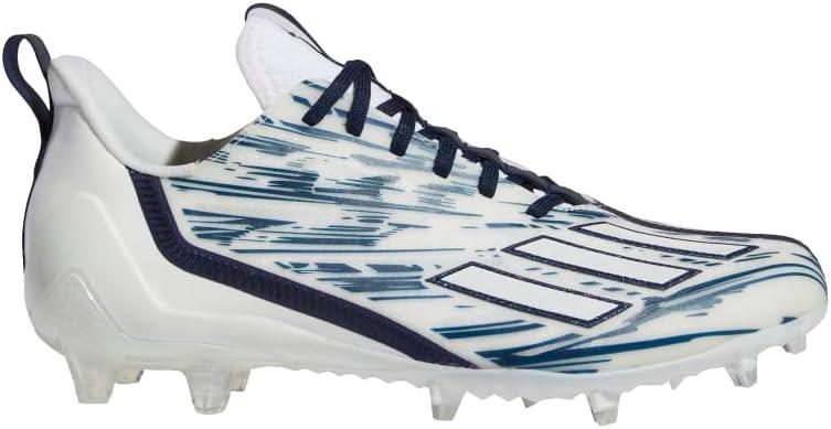 imageadidas Mens Adizero Football CleatsWhiteTeam Navy BlueWhite