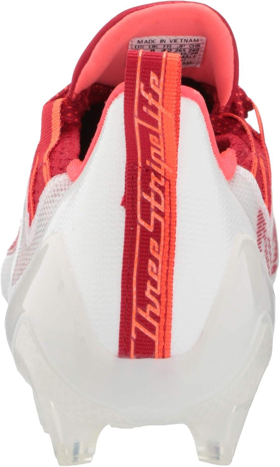 imageadidas Mens Adizero Football CleatsWhiteTeam Power RedSolar Red