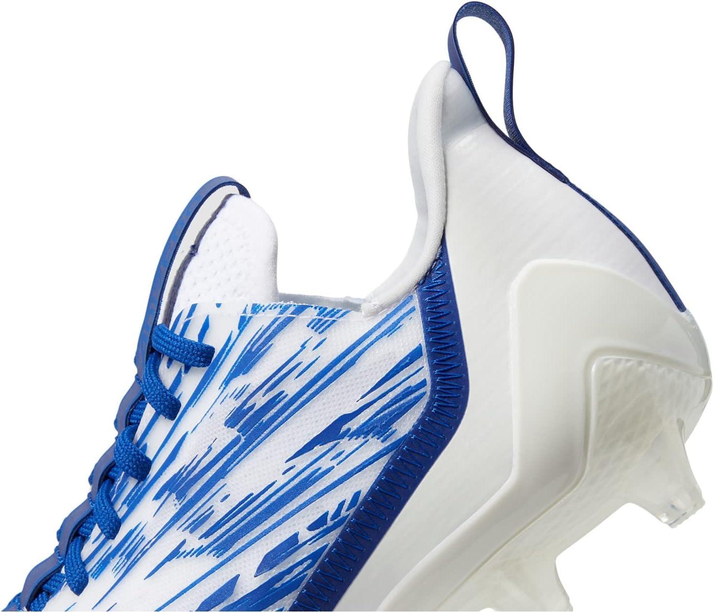 imageadidas Mens Adizero Football CleatsWhiteTeam Royal BlueWhite