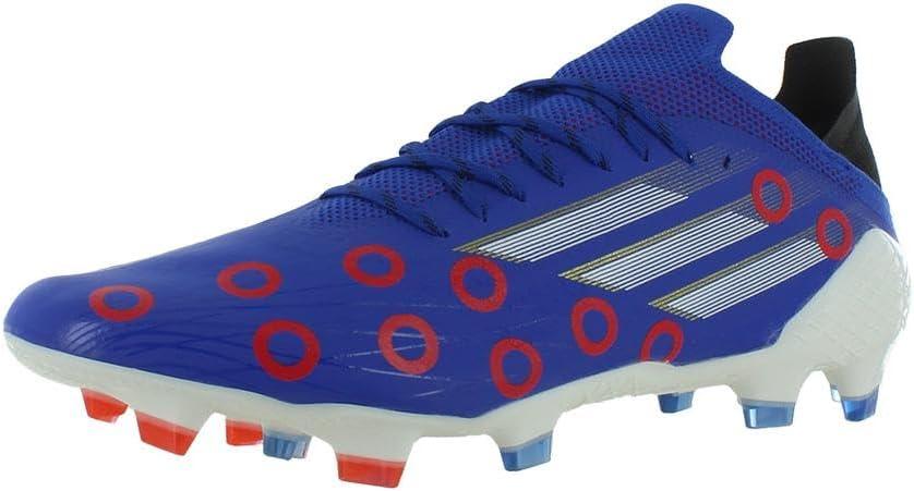 imageadidas Mens Adizero Scorch Football ShoeBold BlueWhiteVivid Red