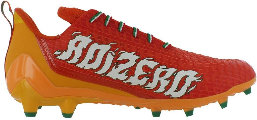 imageadidas Mens Adizero Scorch Football ShoeTeam OrangeCloud WhiteTeam College Gold