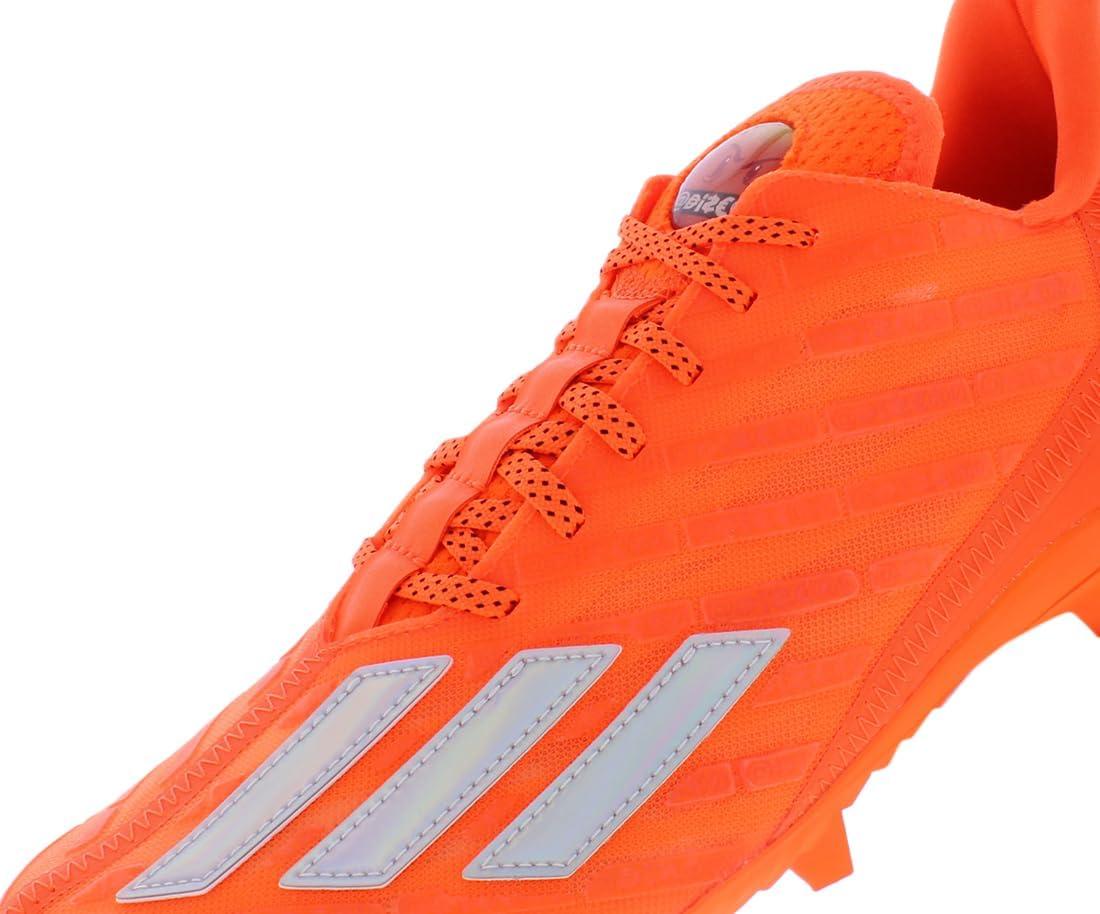 imageadidas Mens Adizero Scorch Football ShoeTeam Solar OrangeSilver MetallicCore Black