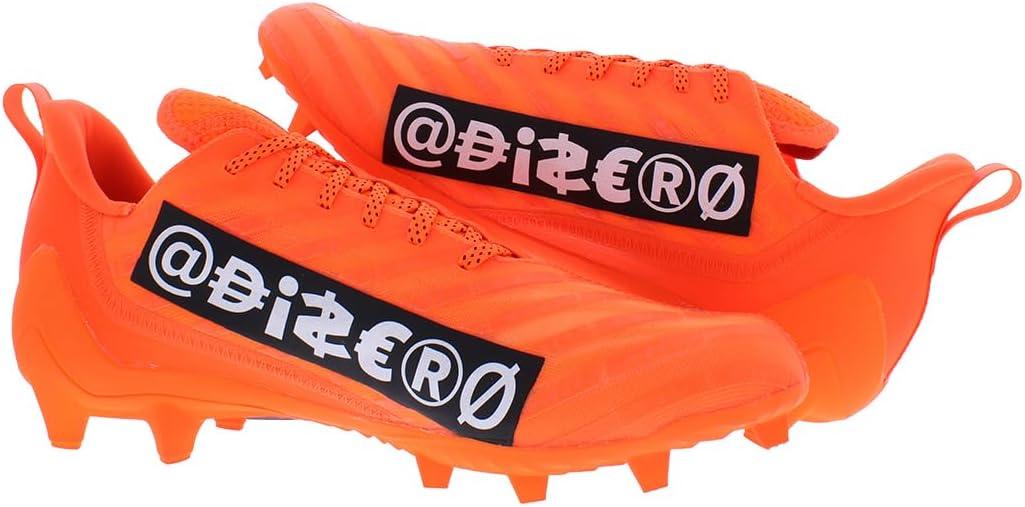 imageadidas Mens Adizero Scorch Football ShoeTeam Solar OrangeSilver MetallicCore Black