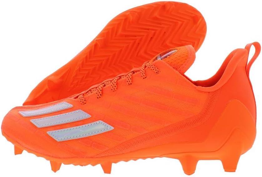 imageadidas Mens Adizero Scorch Football ShoeTeam Solar OrangeSilver MetallicCore Black