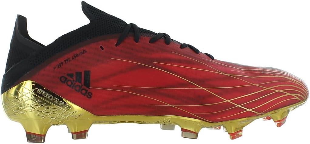 imageadidas Mens Adizero Scorch Football ShoeVivid RedGold MetallicCore Black