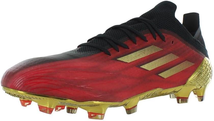 imageadidas Mens Adizero Scorch Football ShoeVivid RedGold MetallicCore Black
