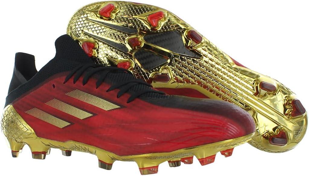 imageadidas Mens Adizero Scorch Football ShoeVivid RedGold MetallicCore Black