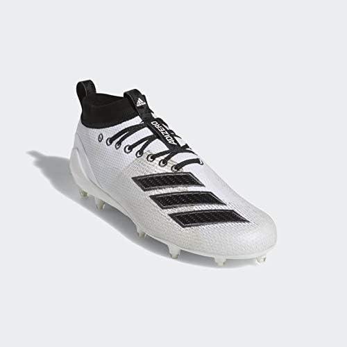 imageadidas Mens Adizero Scorch Football ShoeWhiteBlackGrey